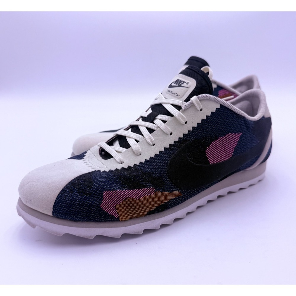 Nike Cortez Ultra Men's 10 Navy White Multicolor Sneakers 847661-100 Rare